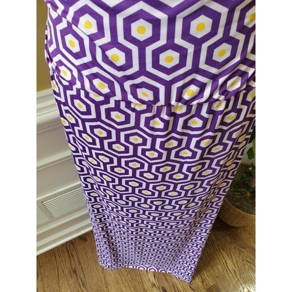 Mud Pie Leighton Halter Maxi Dress Size Large - Picture 3 of 15